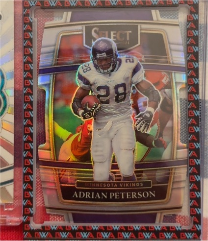 2021 Panini Select #37 Adrian Peterson — front