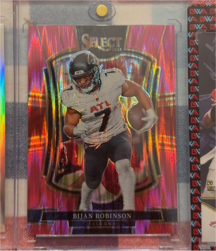 2025 Panini Select #148 Bijan Robinson — front
