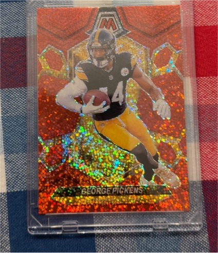 2024 Panini Mosaic Prizm Football #243 George Pickens — front