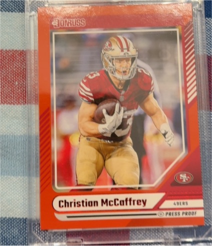 2024 Panini Donruss #205 Christian McCaffrey — front