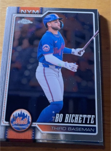 2026 Topps Chrome #109 Bo Bichette — front