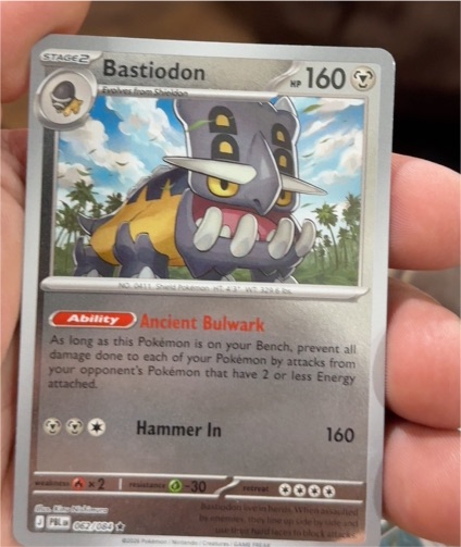 2022 Pokemon TCG Pokemon GO #62 Bastiodon — front