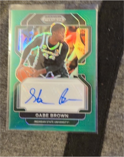2022-23 Panini Prizm Draft Picks #DP-GBR Gabe Brown — front