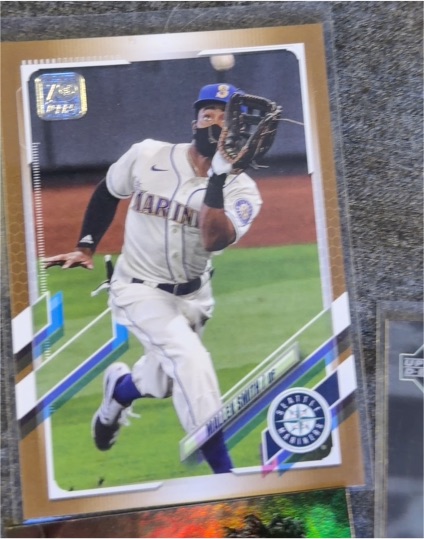 2021 Topps #247 Mallex Smith Gold Parallel — front
