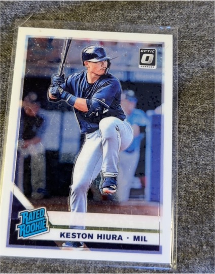 2019 Panini Donruss Optic #93 Keston Hiura — front