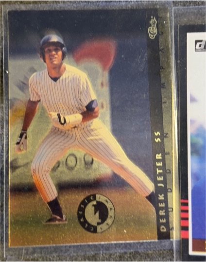 1993 Classic Images Sudden Impact #SI 3 Derek Jeter — front