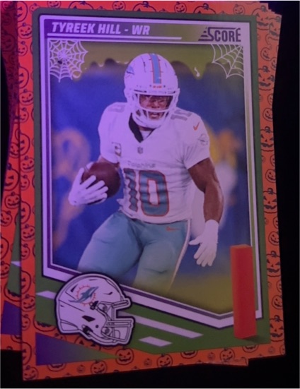 2025 Panini Score-A-Treat #106 Tyreek Hill — front