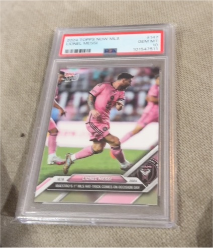 2024 Topps Now MLS #147 Lionel Messi — front