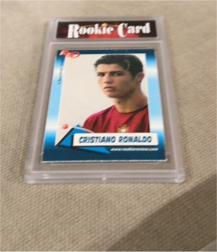 2004 Panini Rookie Review #94 Cristiano Ronaldo — front