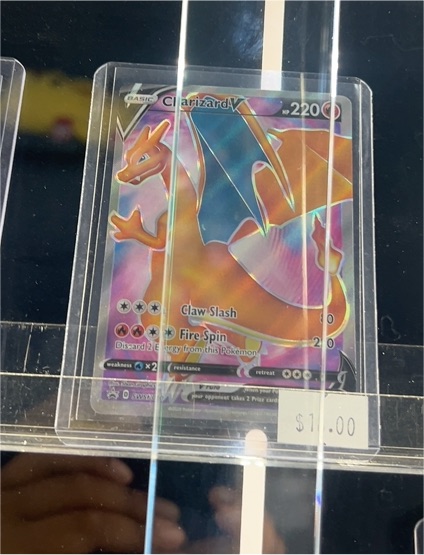 2020 Pokémon Champions Path #SWSH050 Charizard V — front
