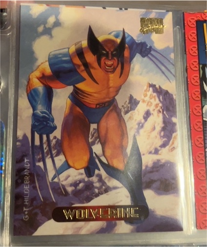 1994 Fleer Marvel Masterpieces #137 Wolverine — front