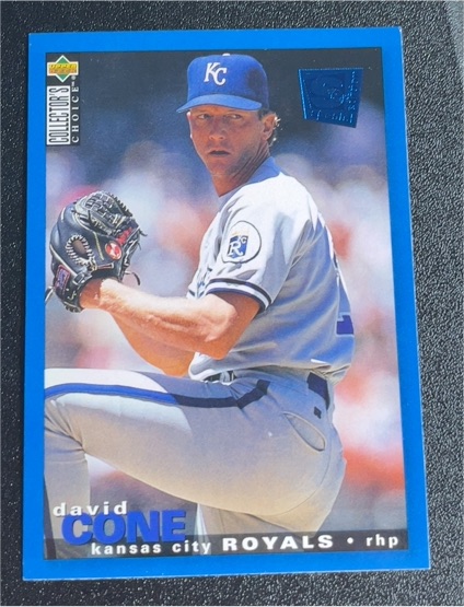 1995 Upper Deck Collector's Choice Special Edition #210 David Cone — front