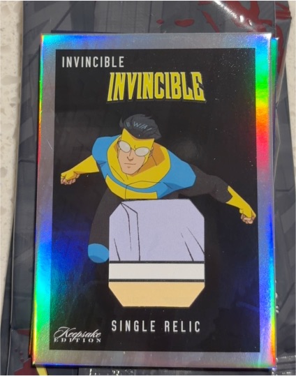 2025 Keepsake Edition Invincible #450 Single Relic — front