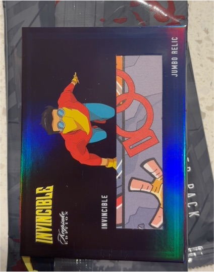 2025 Keepsake INVINCIBLE #549 Jumbo Comic Relic Invincible — front