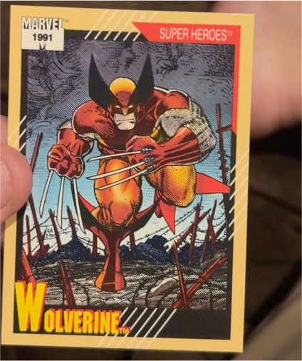 1991 Impel Marvel Universe Series 2 #50 Wolverine — front