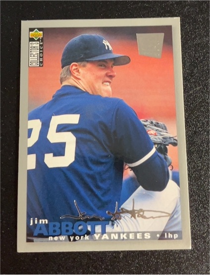 1995 Upper Deck Collector's Choice SE #241 Jim Abbott — front