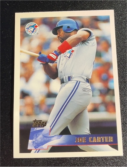 1996 Topps #115 Joe Carter — front