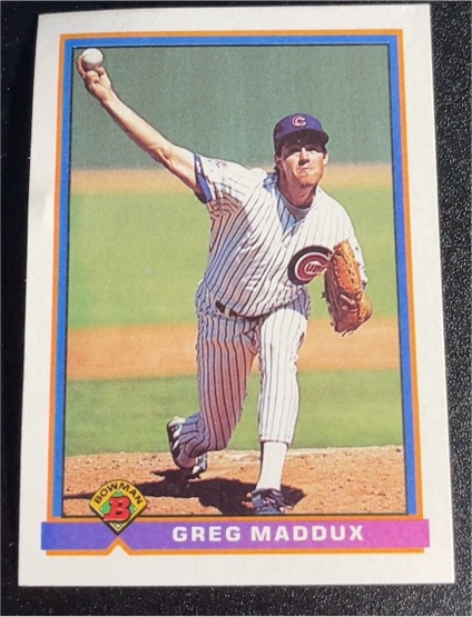 1991 Bowman #426 Greg Maddux — front