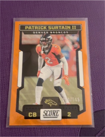 2023 Panini Score #74 Patrick Surtain II — front