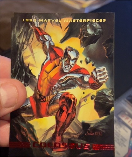 1993 SkyBox Marvel Masterpieces #38 Colossus — front