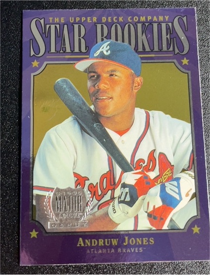 1997 Upper Deck Star Rookies #240 Andruw Jones — front