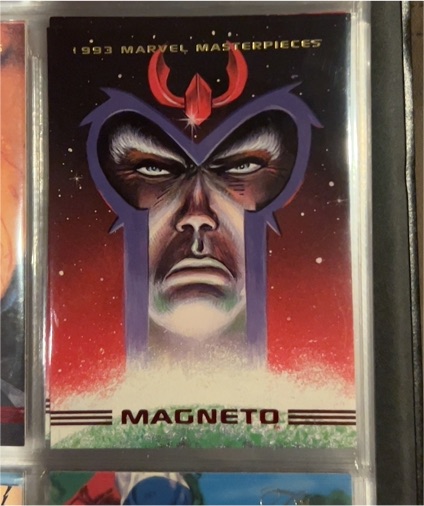 1993 SkyBox Marvel Masterpieces #39 Magneto — front