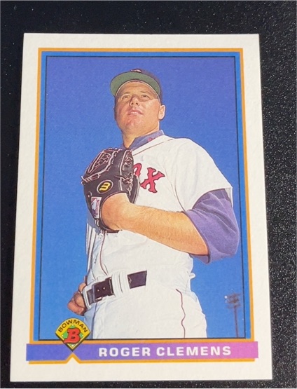 1991 Bowman #118 Roger Clemens — front