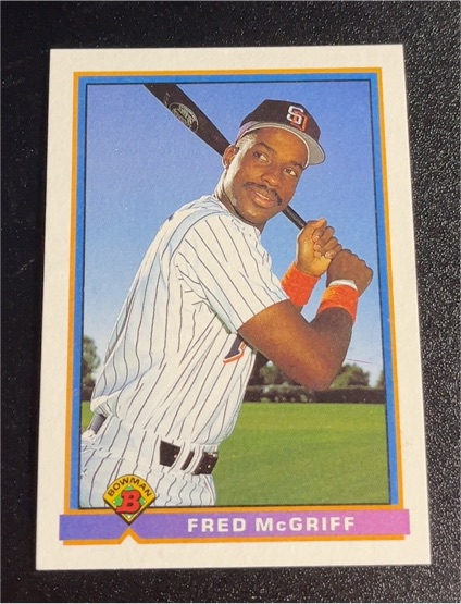 1991 Bowman #659 Fred McGriff — front
