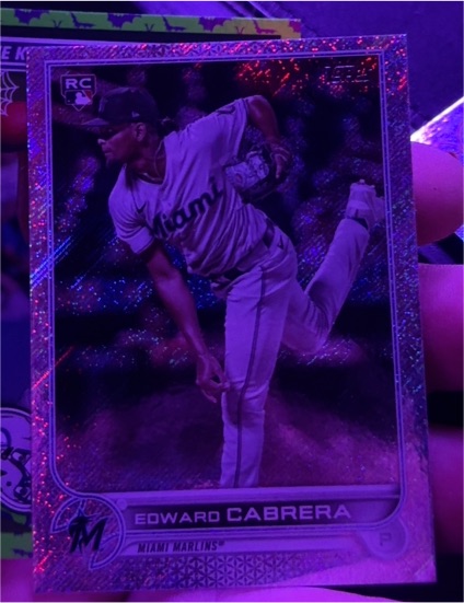2022 Topps Chrome #88 Edward Cabrera — front