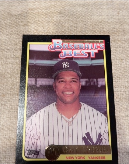 1992 Topps McDonald's Baseball's Best #26 Danny Tartabull — front