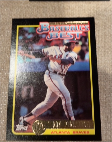 1992 Topps McDonald's Limited Edition Baseball's Best #7 Terry Pendleton — front