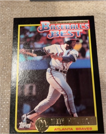 1992 Topps McDonald's Baseball's Best #7 Terry Pendleton — front