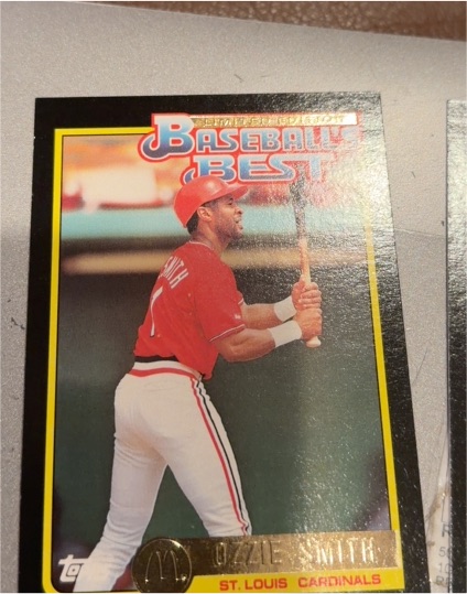 1992 Topps McDonald's Limited Edition Baseball's Best #11 Ozzie Smith — front