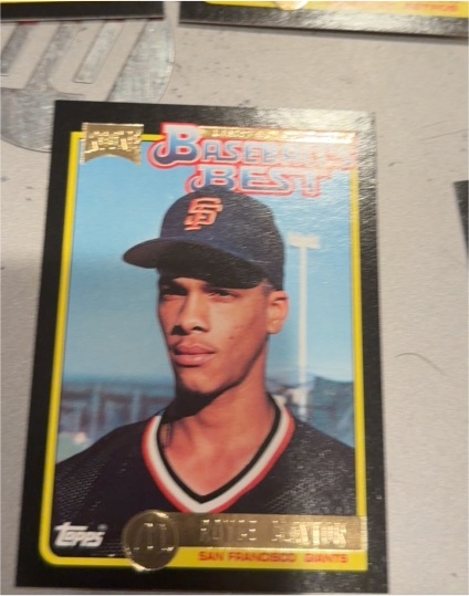 1992 Topps McDonald's Baseball's Best #38 Royce Clayton — front