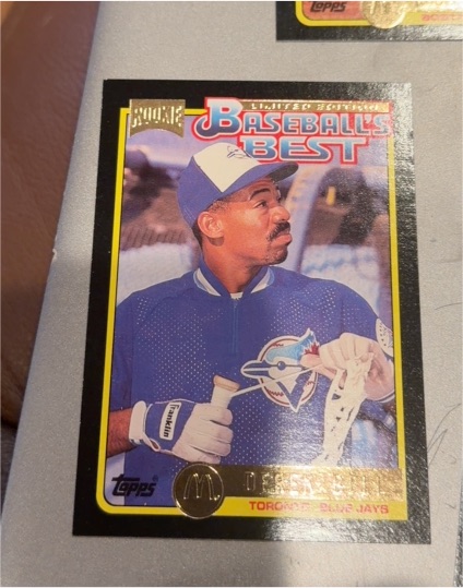 1992 Topps McDonald's Limited Edition Baseball's Best #36 Derek Bell — front