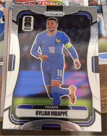 2026 Panini Prizm FIFA World Cup #40 Kylian Mbappé — front