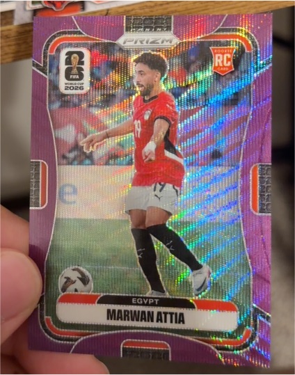 2026 Panini Prizm FIFA World Cup #221 Marwan Attia — front