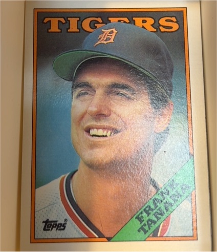 1988 Topps Tiffany #177 Frank Tanana — front