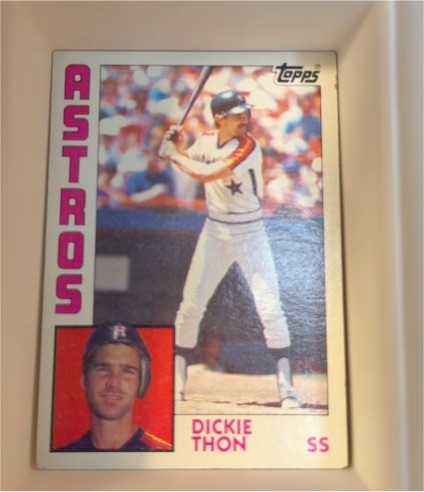 1984 Topps #692 Dickie Thon — front