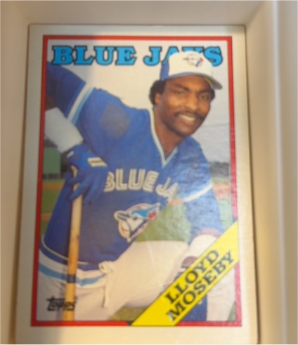 1988 Topps #565 Lloyd Moseby — front