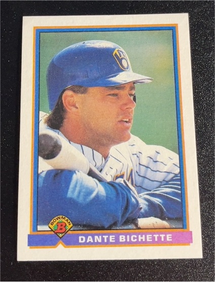 1991 Bowman #31 Dante Bichette Milwaukee Brewers — front
