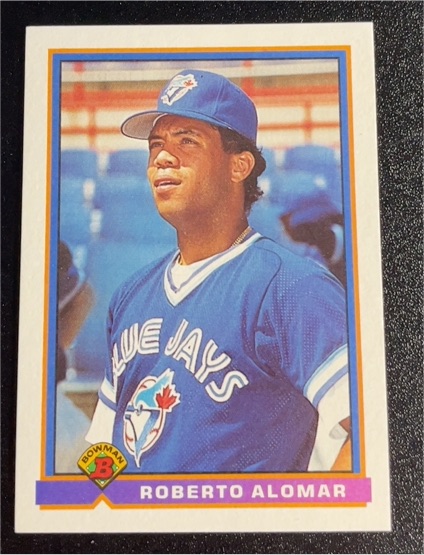 1991 Bowman #9 Roberto Alomar — front