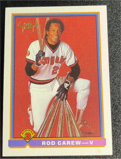 1991 Bowman #5 Rod Carew — front