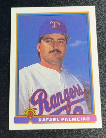1991 Bowman #286 Rafael Palmeiro — front