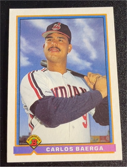 1991 Bowman #69 Carlos Baerga — front