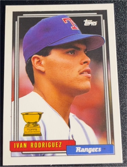1992 Topps #78 Ivan Rodriguez — front
