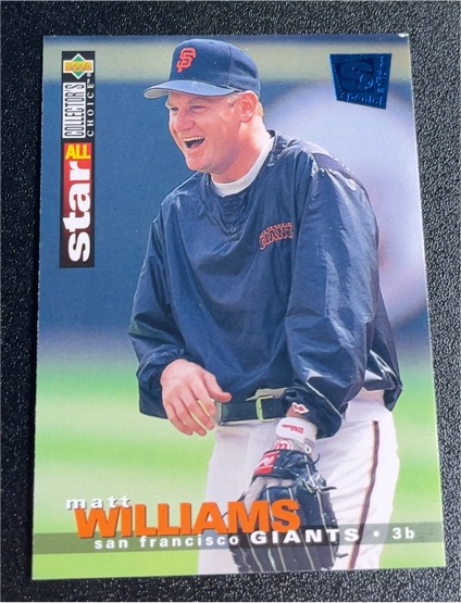 1995 Upper Deck Collector's Choice Special Edition #108 Matt Williams — front