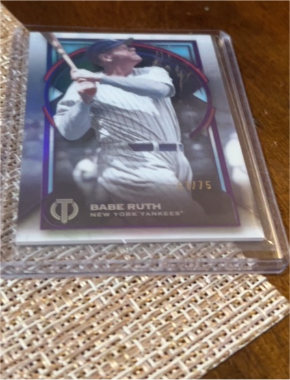 2026 Topps Tribute #3 Babe Ruth — front