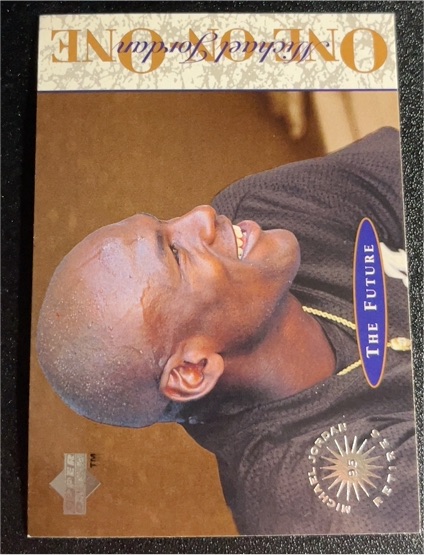 1995 Upper Deck Minor League Top Prospect #10 Michael Jordan — front