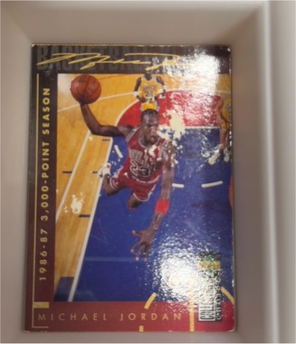 1986-87 Upper Deck Michael Jordan 3000 Point Season — front